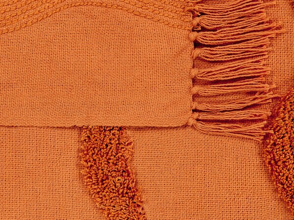Takaró KHARI Pamut 125 x 150 cm Narancssárga