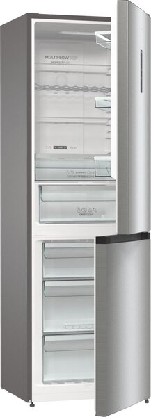 Gorenje NRK619DA2XL4 Alulfagyasztós hűtőszekrény, 300L, M: 185, AdaptTech, NoFrost Plus, D energiaosztály