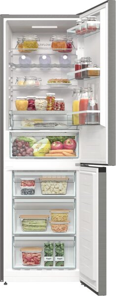 Gorenje NRK619DA2XL4 Alulfagyasztós hűtőszekrény, 300L, M: 185, AdaptTech, NoFrost Plus, D energiaosztály