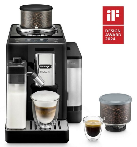 DeLonghi EXAM440.55.B Rivelia Onyx Black Automata kávéfőző