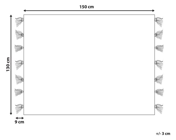 Takaró SENBUK 130 x 150 cm Színes