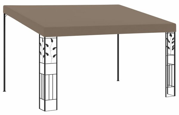 VidaXL falra szerelhető pavilon 4 x 3 x 2,5 m, tópszínű