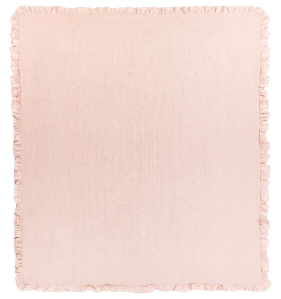 Ágytakaró HATTON Pamut 200 x 220 cm Pasztellrózsaszín