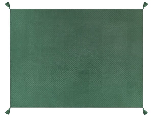 Ágytakaró LINDULA Pamut 150 x 200 cm Zöld