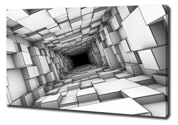 Vászonkép Tunnel kocka