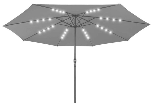 VidaXL Kültéri Napernyő - LED - 400 cm