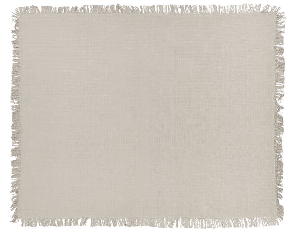 Ágytakaró YERBENT Pamut 150 x 200 cm Világosszürke