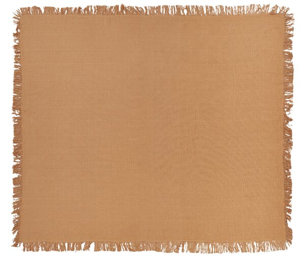 Ágytakaró YERBENT Pamut 200 x 220 cm Aranybarna