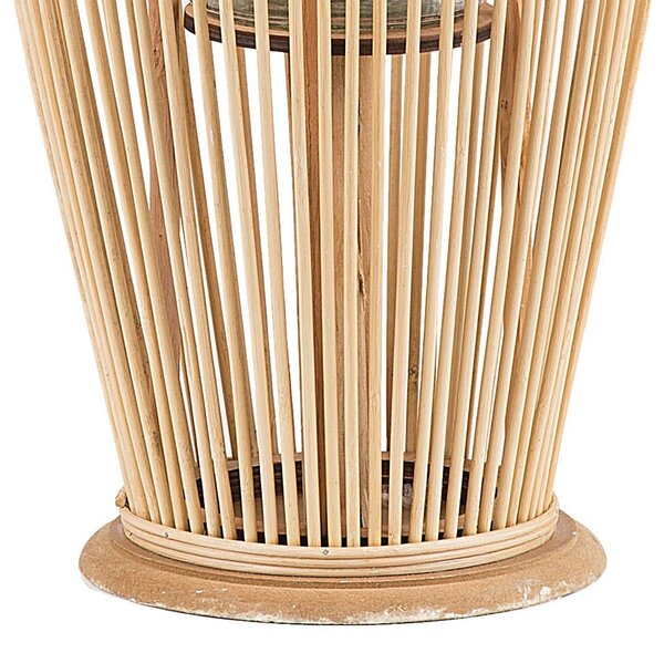 Lámpás TAHITI Bambusz 84 cm Természetes