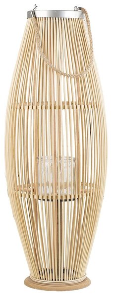 Lámpás TAHITI Bambusz 84 cm Természetes