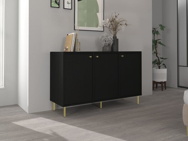 SERENA II 813 komód - fekete