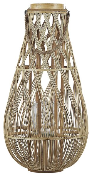 Lámpás TONGA Bambusz 77 cm Természetes