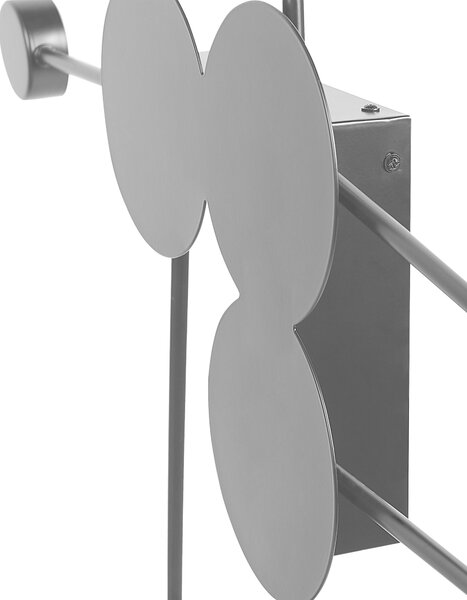 LED falilámpa MARIATO Fekete Fém