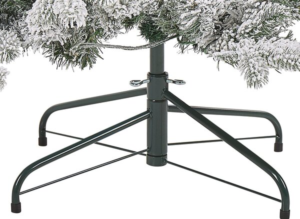 Karácsonyfa műhóval LED TATLOW 180 cm Zöld