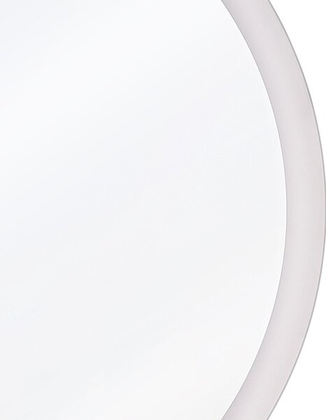 LED fürdőszobai tükör YSER 58 cm 58 cm Ezüst