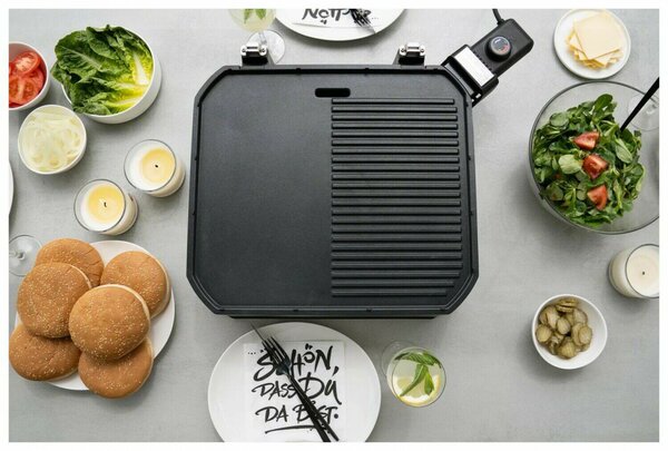 Unold 58585 Jimmi Elektromos Kerti grillsütő 2800W - Fekete (58585)