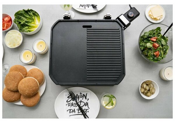 Unold 58585 Jimmi Elektromos Kerti grillsütő 2800W - Fekete (58585)