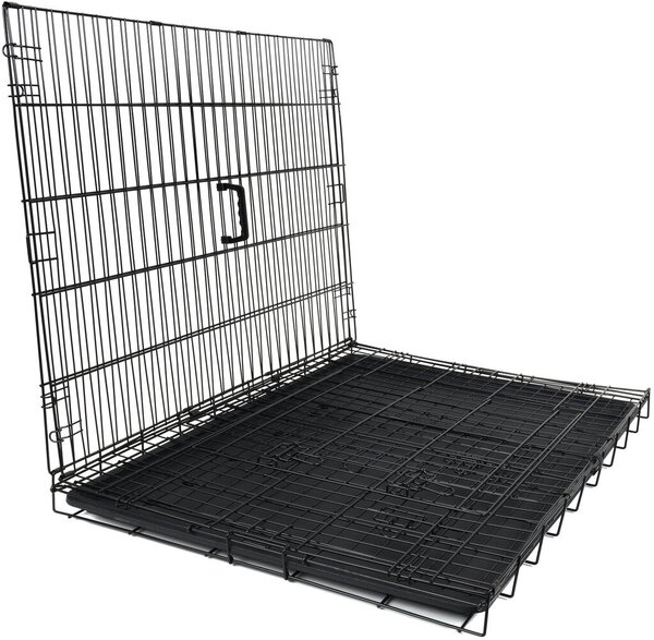Funfit összecsukható XXL Szobakennel 107x77,5x70cm - fekete