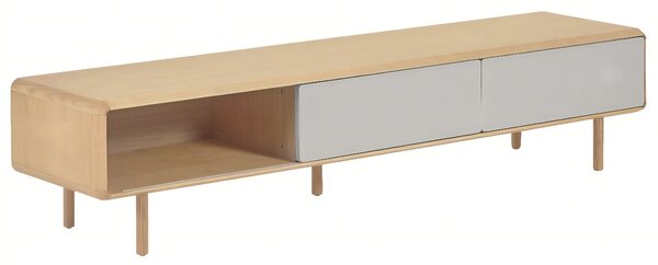 Ash TV asztal Kave Home Anielle 180 x 42 cm