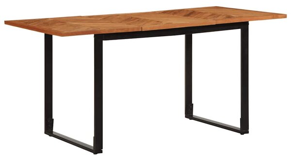 Tömör akácfa étkezőasztal 160 x 80 x 75 cm