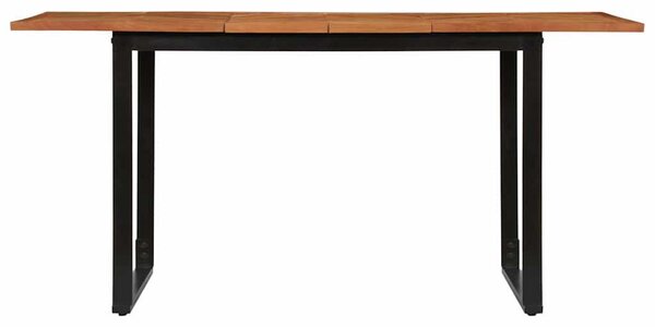 Tömör akácfa étkezőasztal 160 x 80 x 75 cm