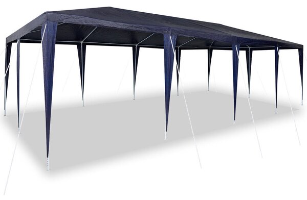 VidaXL Parti Sátor 8x4 m, PE, Kék
