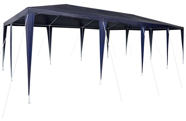 VidaXL Parti Sátor 8x4 m, PE, Kék
