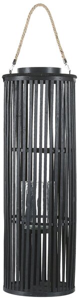 Lámpás LUZON Fűzfa 80 cm Fekete