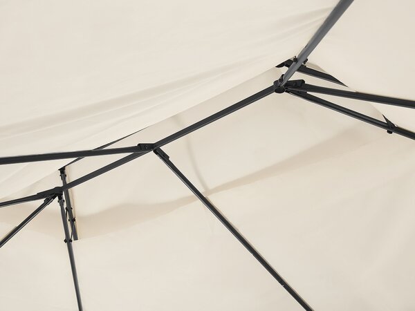 Pavilon COLOS Fém 400 cm 300 cm Bézs