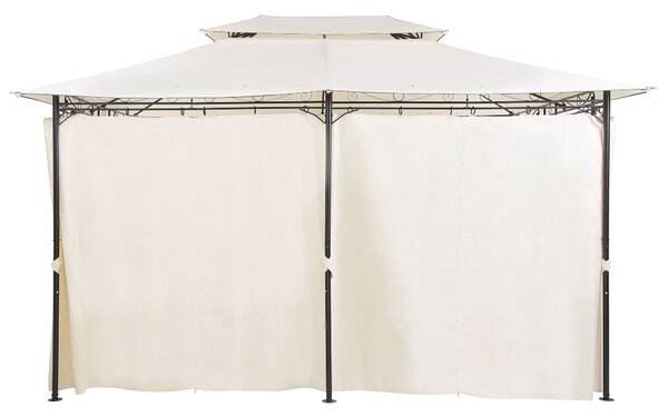 Pavilon COLOS Fém 400 cm 300 cm Bézs