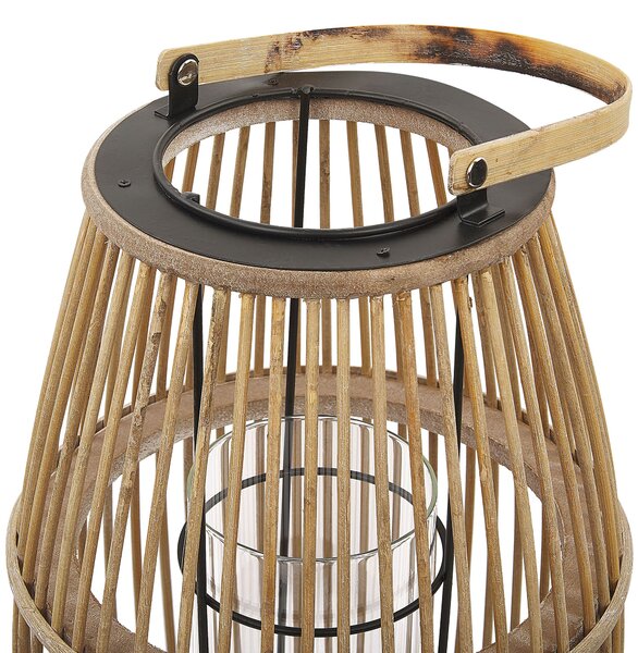 Lámpás HOSTE Bambusz 32 cm Bézs