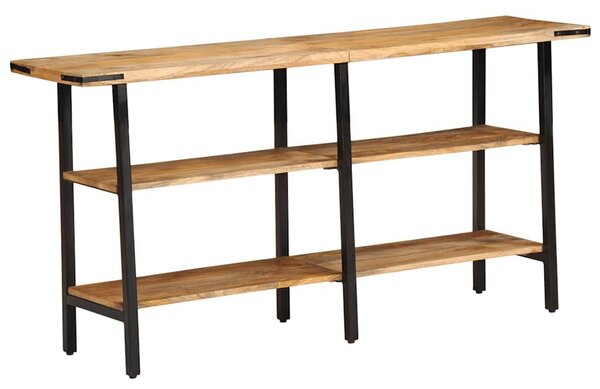 Tömör mangófa tálalóasztal 140 x 35 x 70 cm