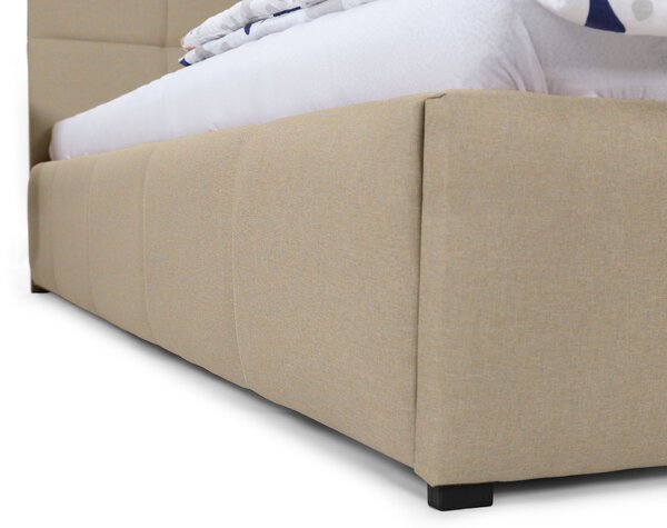 Comone franciaágy 160x200 - bézs