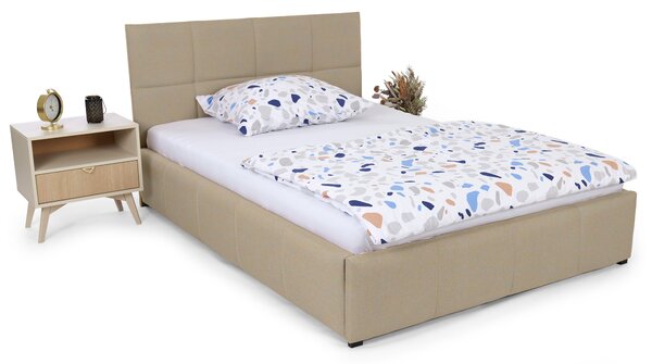 Comone franciaágy 160x200 - bézs
