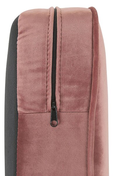 Fotel CHESTERFIELD Bársony Rózsaszín