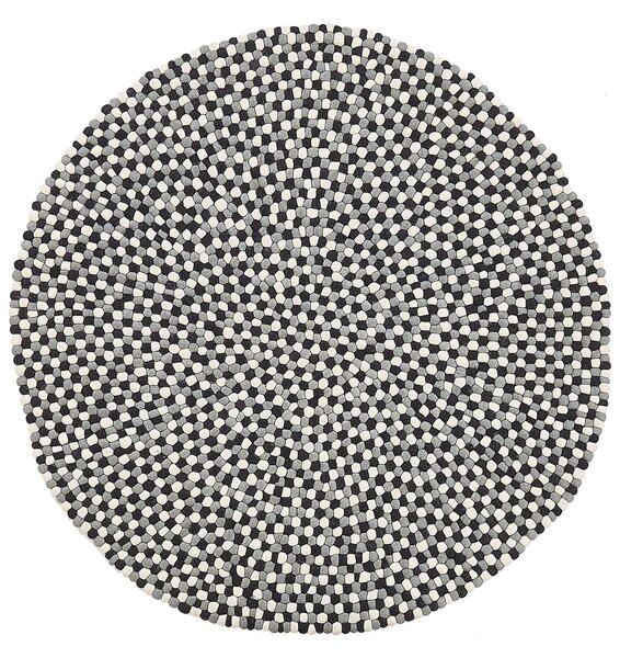 Szőnyeg PENEK Színes ø 140 cm Gyapjú