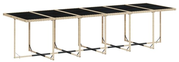 VidaXL Polyrattan Kerti Étkezőgarnitúra - 17 részes