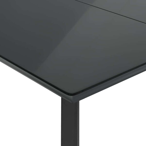 VidaXL 3részes világosszürke polyrattan kerti étkezőgarnitúra párnával