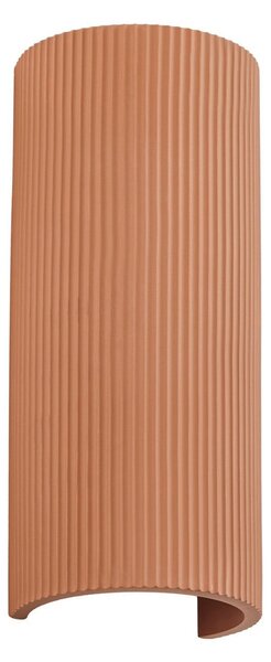 Fali Lámpa Lindby, Colja, dimmable, Barna / Rozsdabarna, Nappali, Gipsz / Agyag, Modern
