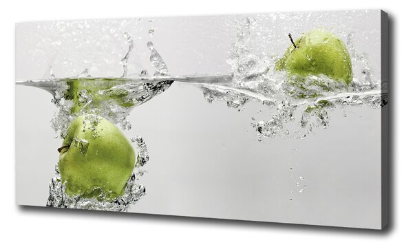 Feszített vászonkép Apple víz alatt