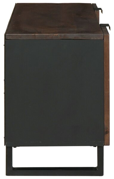 TV Szekrény, 105 x 33.5 x 46 cm, tömör mangófából készült
