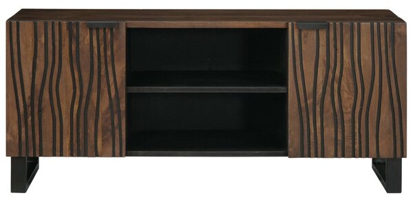 TV Szekrény, 105 x 33.5 x 46 cm, tömör mangófából készült