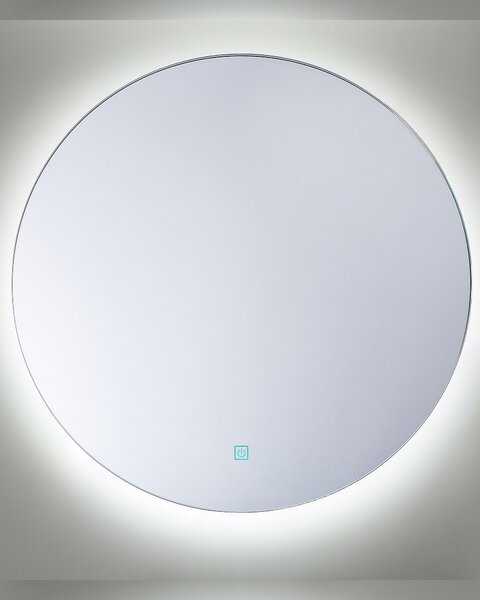 LED fürdőszobai tükör CALLAC 60 cm 60 cm Ezüst
