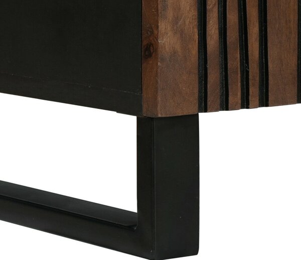 TV Szekrény, 105 x 33.5 x 46 cm, tömör mangófából készült