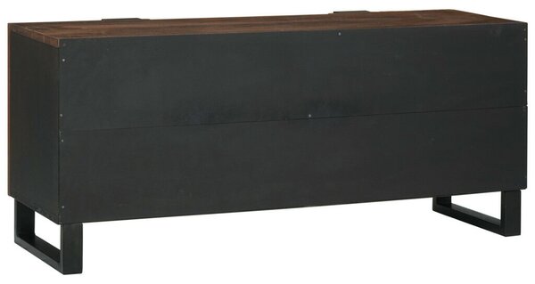 TV Szekrény, 105 x 33.5 x 46 cm, tömör mangófából készült