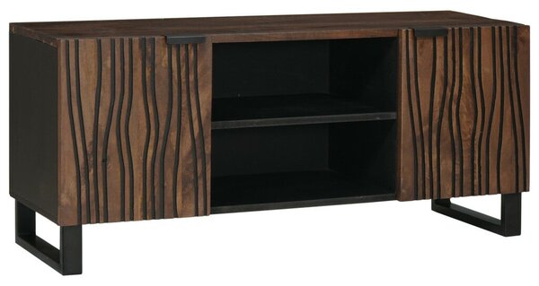 TV Szekrény, 105 x 33.5 x 46 cm, tömör mangófából készült