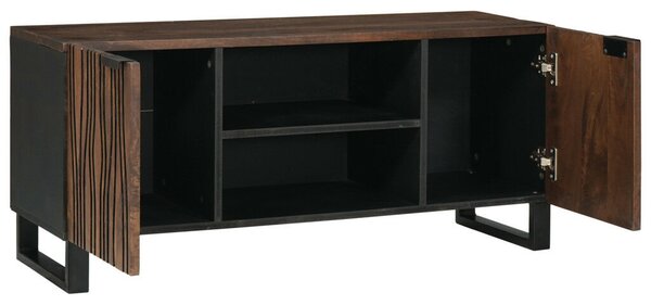 TV Szekrény, 105 x 33.5 x 46 cm, tömör mangófából készült