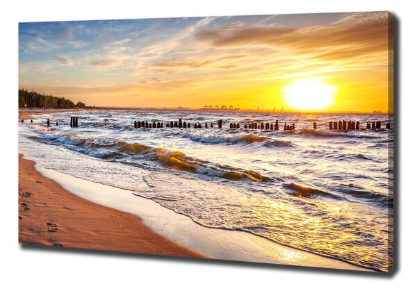 Vászon nyomtatás Sunset beach