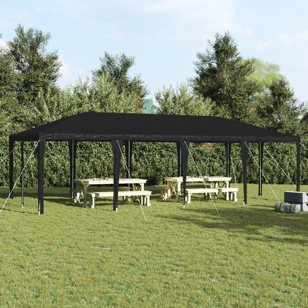 VidaXL Parti Pavilon, 8x4 m, PE, Antracit