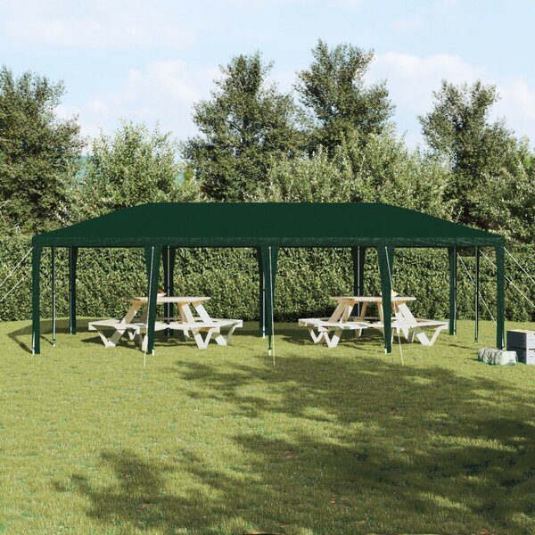 Parti Sátor 8x4 m, PE, Zöld